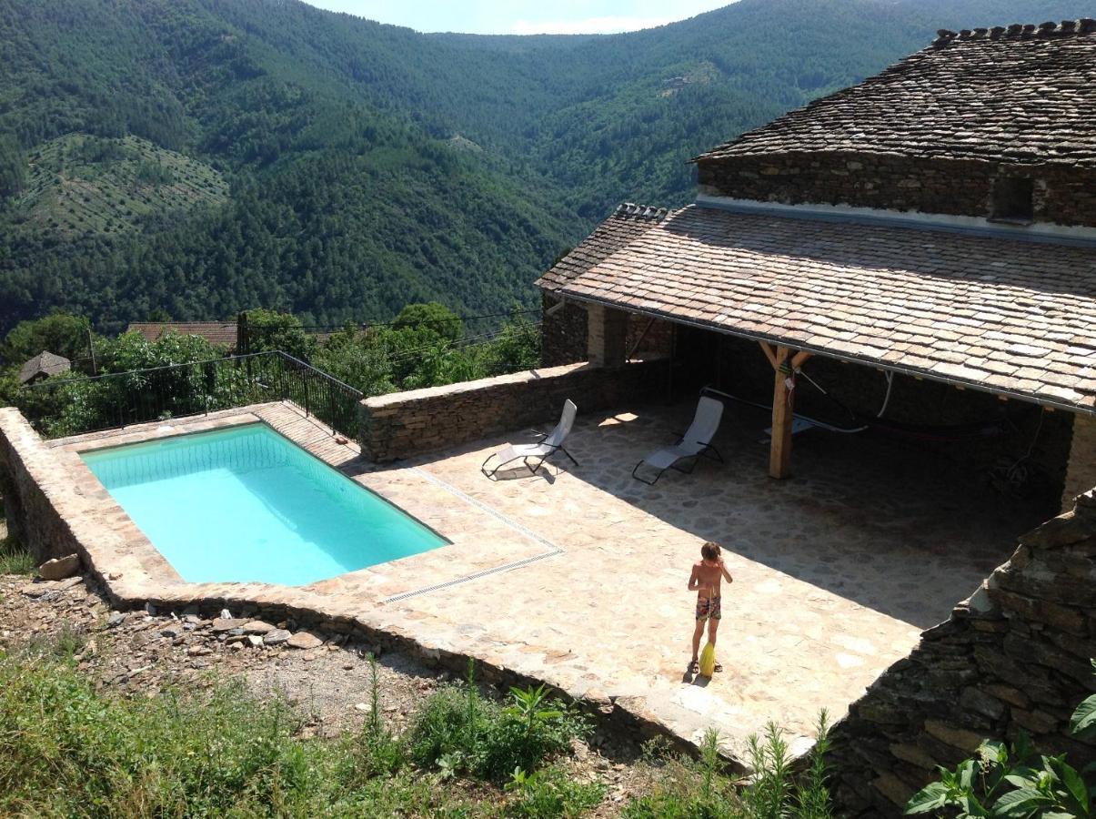 Maison De Charme En Ardeche Du Sud Avec Piscine Beaumont  Extérieur photo